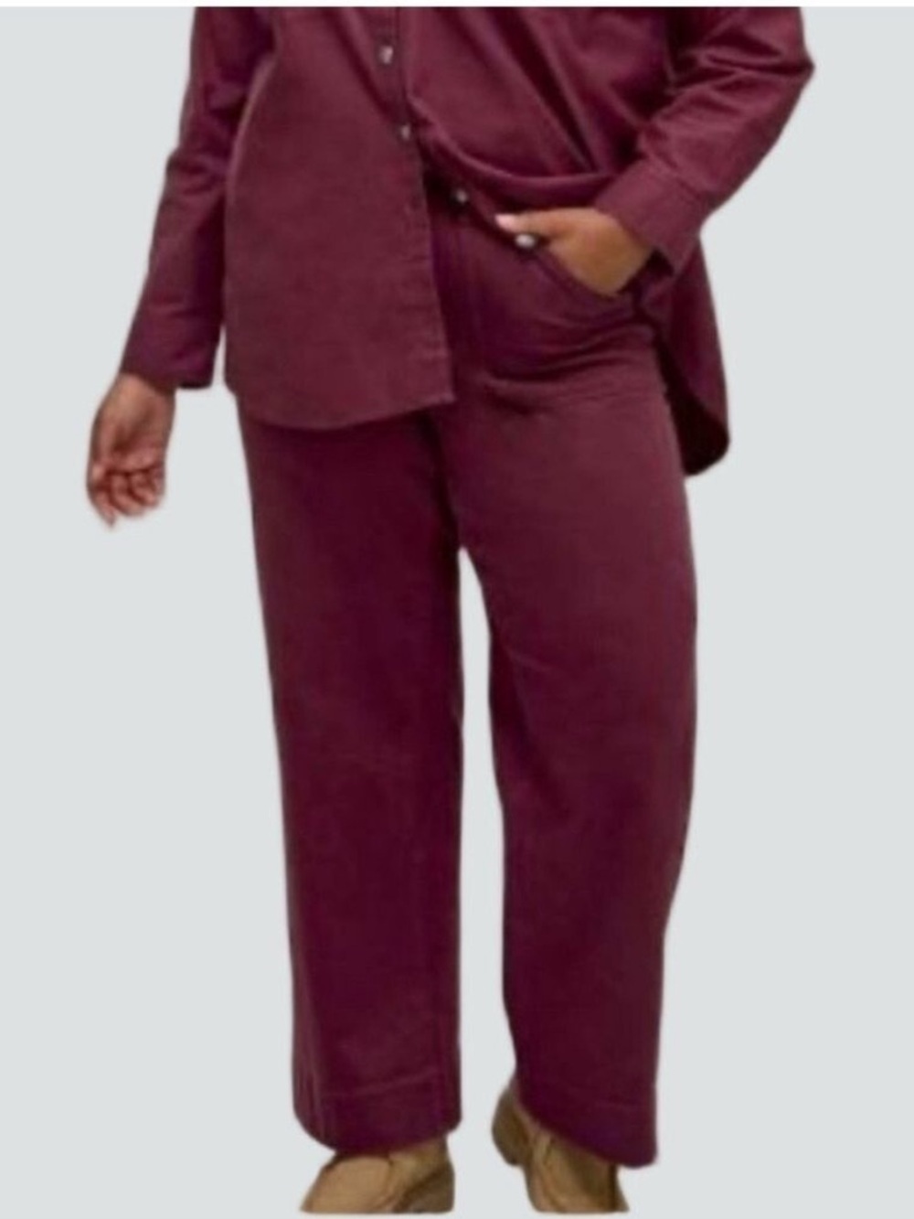 NWT PENNINGTONS Wine Pants 28 PETITE